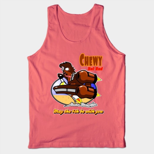 Chewy Hot Rod Tank Top by Spikeani